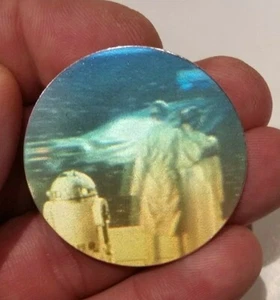 Star Wars Tazos Silver Hologram #152 Leia, Luke and R2-D2 - Bild 1 von 2