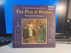 1958 The Play of Daniel New York Pro Musica Vinyl LP Record Gatefold Book  - Picture 1 of 6