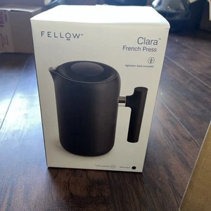 Fellow Clara French Press Kaffeemaschine - Mattschwarz, 24oz - Bild 1 von 2