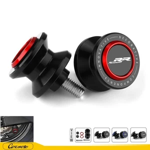 CNC Swingarm Spool Sliders For BMW S1000RR 2009-2024 2025 Rear Slider Screws - Picture 1 of 23