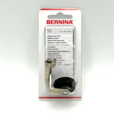 Accesorio de costura Bernina #55 pie rodillo izquierdo rollfuss eslabones 031 304 70 00 Foto 1 de 3
