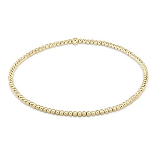 Pulsera clásica de cuentas de oro Enewton - Imagen 1 de 1