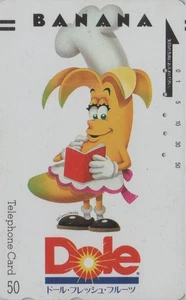 Télécarte ANCIENNE  JAPON - FRUIT BANANE / DOLE - JAPAN FRONT BAR phonecard - Imagen 1 de 1