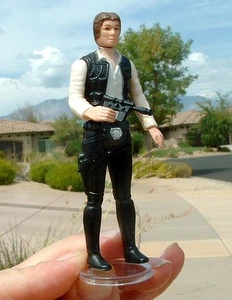 NICE Han Solo Small Head w/Kenner Painted Legs Variant 1977 Vintage Star Wars - Picture 1 of 9