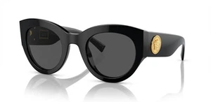 VERSACE VE4353 GB1/87 Black Grey 51 mm Women's Sunglasses - Picture 1 of 4