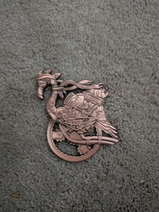 Steampunk Flamingo LE - Copper Finish - Activated Geocoin - Picture 1 of 1