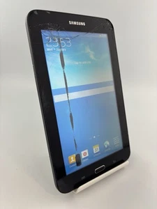 Samsung Galaxy Tab 3 Lite SM-T110 Black Wi-Fi 8GB 7" Android Tablet Cracked #i01 - Picture 1 of 21