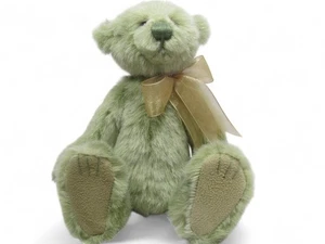 Charlie Bear Oskar Plush Teddy With Tags Retired Collectable Soft Toy Green Bear - Picture 1 of 24