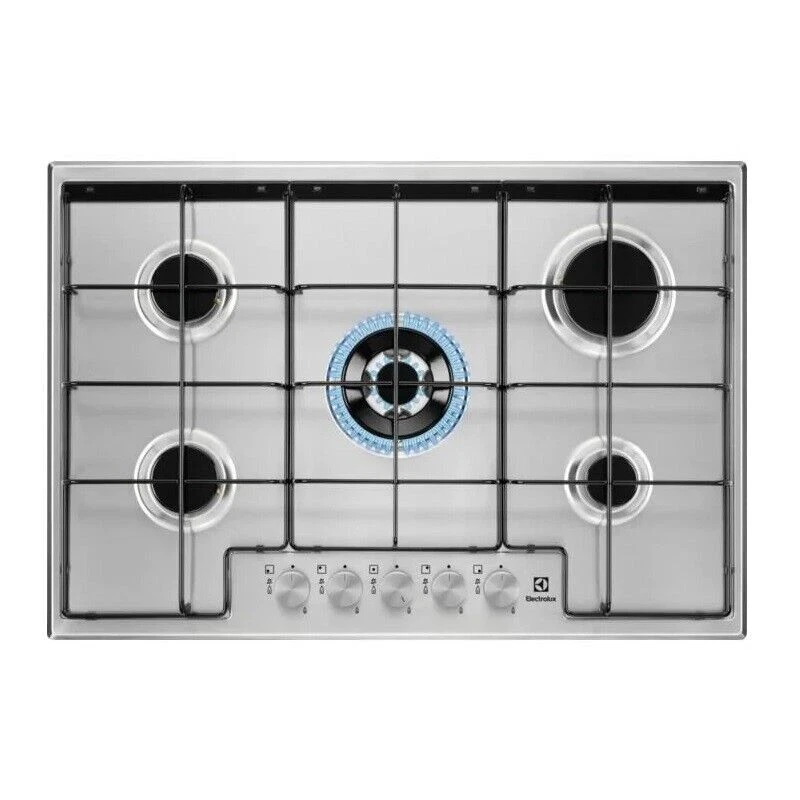 Electrolux EGS7534 X 75cm Piano Cottura a Gas - Inox (949630942)