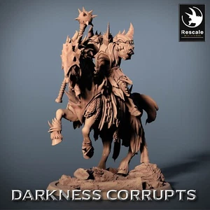 Infierno Jinetes D5 - Darkness Corrupts - Lord Of The Print - 28mm Tabletop - Imagen 1 de 5