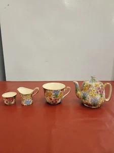 ROYAL WINTON MARGUERITE BREAKFAST 5 SET Piece. Very Good Condition. - Picture 1 of 20