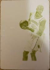 CHANNING FRYE 2012-13 Panini National Treasures Material PRINTING PLATE 1/1 Suns