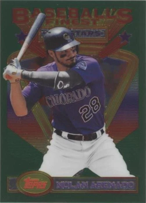 2020 Topps Finest Flashbacks - Nolan Arenado #101