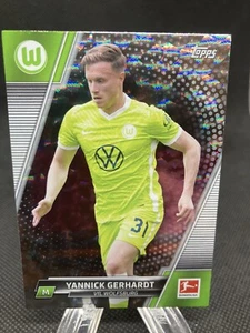 YANNICK GERHARDT 2021-22 TOPPS BUNDESLIGA SILVER FOIL VFL WOLFSBURG 450 - Foto 1 di 2
