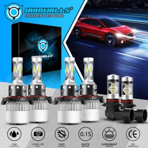 For Ford F-250 F-350 F-450 Super Duty 2019-2022 LED Headlight High Low+Fog Light - Picture 1 of 12