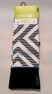 adidas Neo Crew Socks, Shoe Size 6-12, Cushioned Heel & Toe, 5139198A - Picture 1 of 4