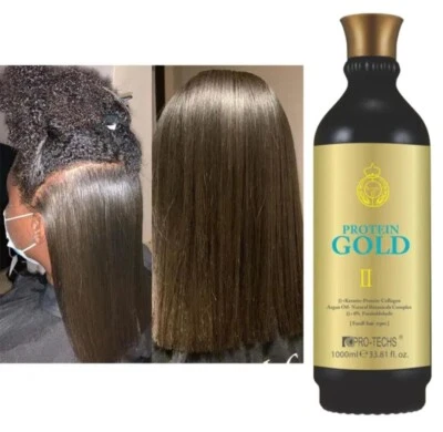 PRO-TECHS KERATIN FORMALDEHYDE FREE Choco-Protein for All hair types 33.8 oz/1L - Image 1 of 2