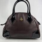 Vivienne Westwood Yasmin Handbag With Orb Charm purple brown