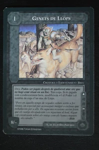 MECCG Middle-Earth CCG GENETS DE LLOPS WOLF-RIDERS Catalán Promo Card - Bild 1 von 2