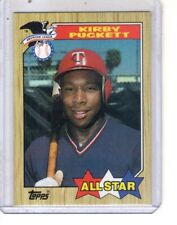 1987 Topps -#611 Kirby Puckett Minnesota Twins All-Star baseball card 
