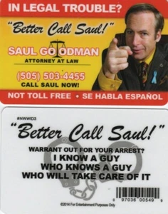 Saul Goodman Visitenkarte - Better Call Saul KOSTENLOSER VERSAND - Bild 1 von 1