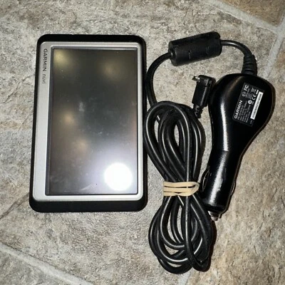 Unidade de navegação GPS automotiva Garmin Nuvi 250W e carregador pacote frete grátis - Imagem 1 de 4