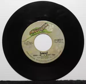 BREAD BABY I'M A WANT YOU/TRUCKIN' (VG) EKS-45751 45 RECORD - Picture 1 of 2