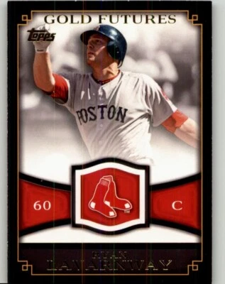 2012 Topps Ryan Lavarnway Gold Futures #GF-22 Boston Red Sox - Image 1 of 2