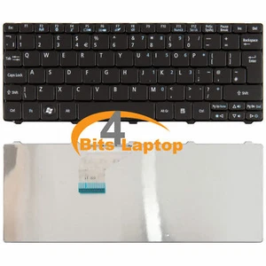Teclado portátil Acer Aspire One 532 521 533 D260 D255 D257 negro Reino Unido - Imagen 1 de 2