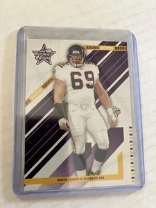 Minnesota Vikings wwe Brock lesnar 2004 rookie & stars rookie football card see - Picture 1 of 2