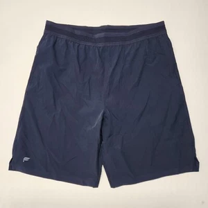 New Fabletics The 9" Fundamental Sports Short Lined Men Size Large Running Black - Picture 1 of 9