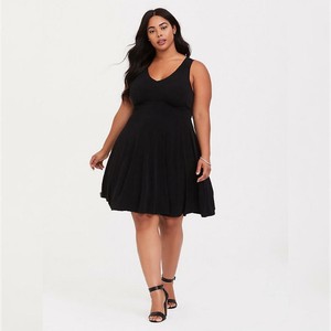 jumper dress with side slits