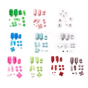 NEW ABXY L R D Pad Cross Button Full Buttons Set Replacement For NDSL Console - Picture 1 of 17