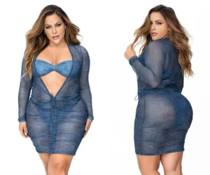 Swimwear: Mapale 47012X Beach Dress Cover Up - Picture 1 of 11