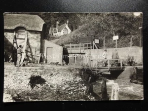 Isle of Wight: SHANKLIN Fishermans Cottage after Cloudburst 1st Oct 1960 RP - Bild 1 von 2