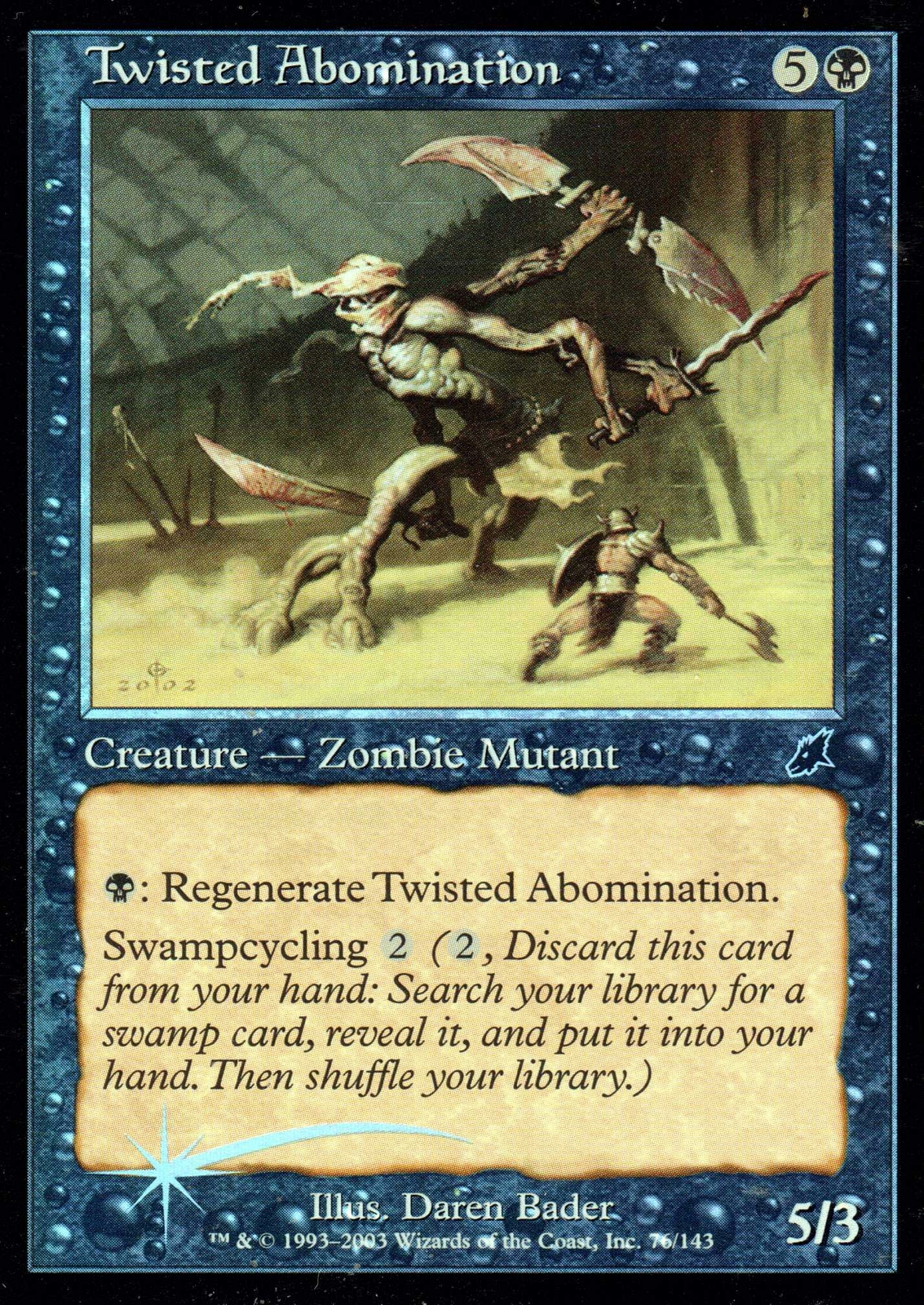 Twisted Abomination FOIL | NM | Scourge | Magic MTG