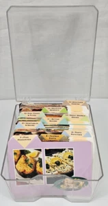 Tarjetas de recetas rápidas ligeras y deliciosas en estuche 9 categorías tarjetas - Imagen 1 de 22