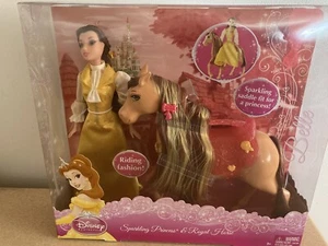 Disney Belle Beauty and the Beast Sparkling Princess and Royal Horse 2010 T1285 - Picture 1 of 10