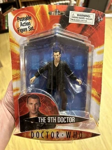 DOCTOR WHO ACTION FIGURE - THE 9TH DOCTOR - CHARACTER OPTIONS LTD, NEW - Picture 1 of 24