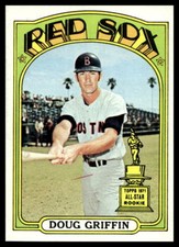 1972 Topps High# #703 Doug Griffin Boston Red Sox NR-MINT SET BREAK!