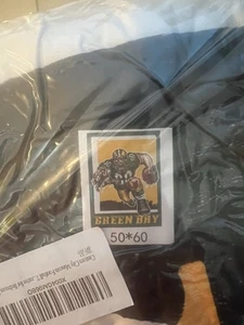 Green Bay Packers NFL Football Throw Blanket 50 X 60 - Picture 1 of 3
