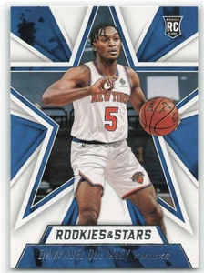 2020-21 Panini Chronicles Rookies & Stars Immanuel Quickley #660 Knicks RC - Picture 1 of 2