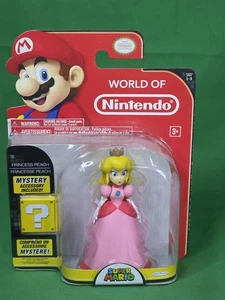 World Of Nintendo Super Mario Princess Peach 4" Figur Jakks Pacific  - Bild 1 von 6