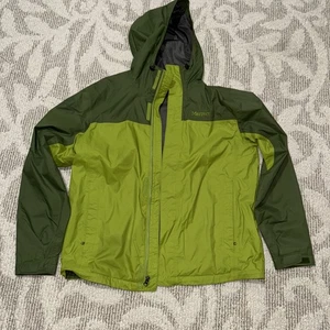Marmot Rain Jacket Medium Men's Windbreaker Hooded Nylon Size L - Picture 1 of 10