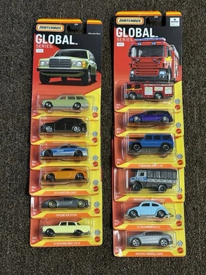 *COMPLETE SET* Matchbox 2022 Germany Global Series (Porsche, MB, Audi, BMW, VW) - Image 1 of 4