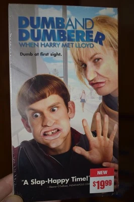 Dumb and Dumberer When Harry Met Lloyd (VHS, 2003) BRAND NEW - Image 1 of 3