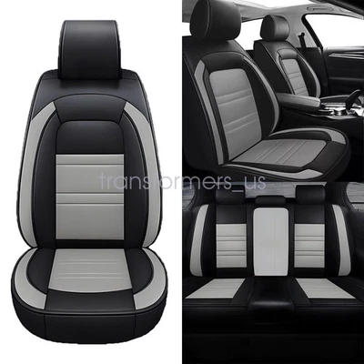 For Mercedes Benz C300 Front+Rear Seat Cover Protector Cushion Accessories Black - Image 1 of 4