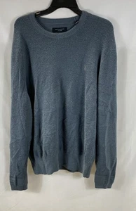 All Saints Men Blue Knit Sweater XXL - Picture 1 of 5