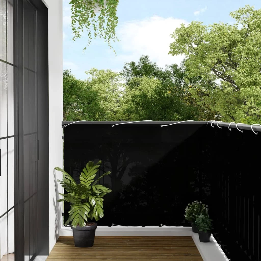 Balkonabdeckung 94x850 Cm – Sichtschutz Für Balkon & Terrasse, Einfach Montiert Mit Kordel