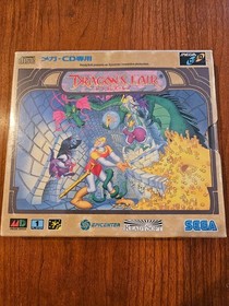 Sega Mega CD Dragon's Lair NEW SEALED Japan region RARE